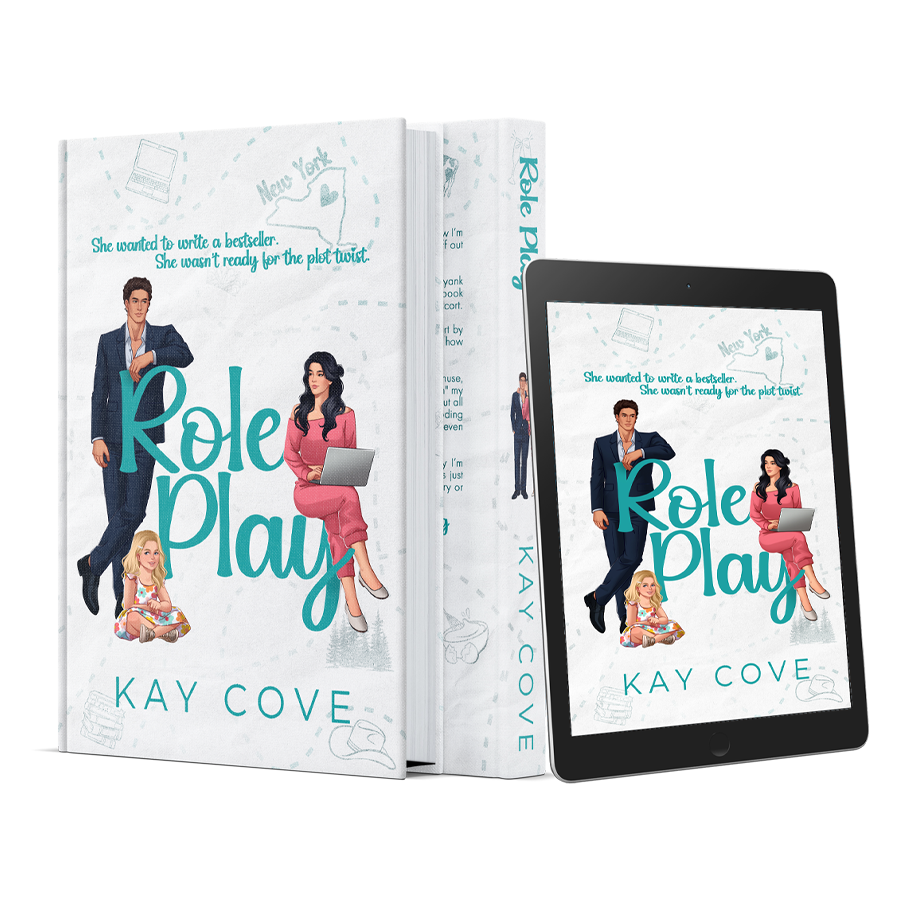 off the books series: book 1 and ipad mockup by kay cove